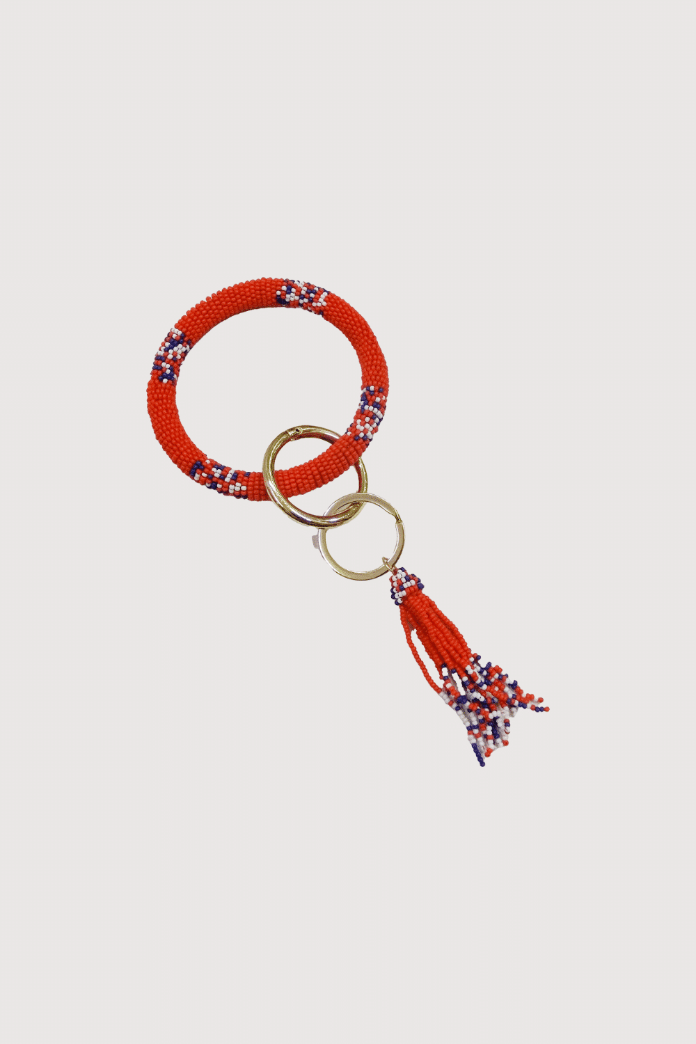 Multi Color & Red Bracelet Keychain