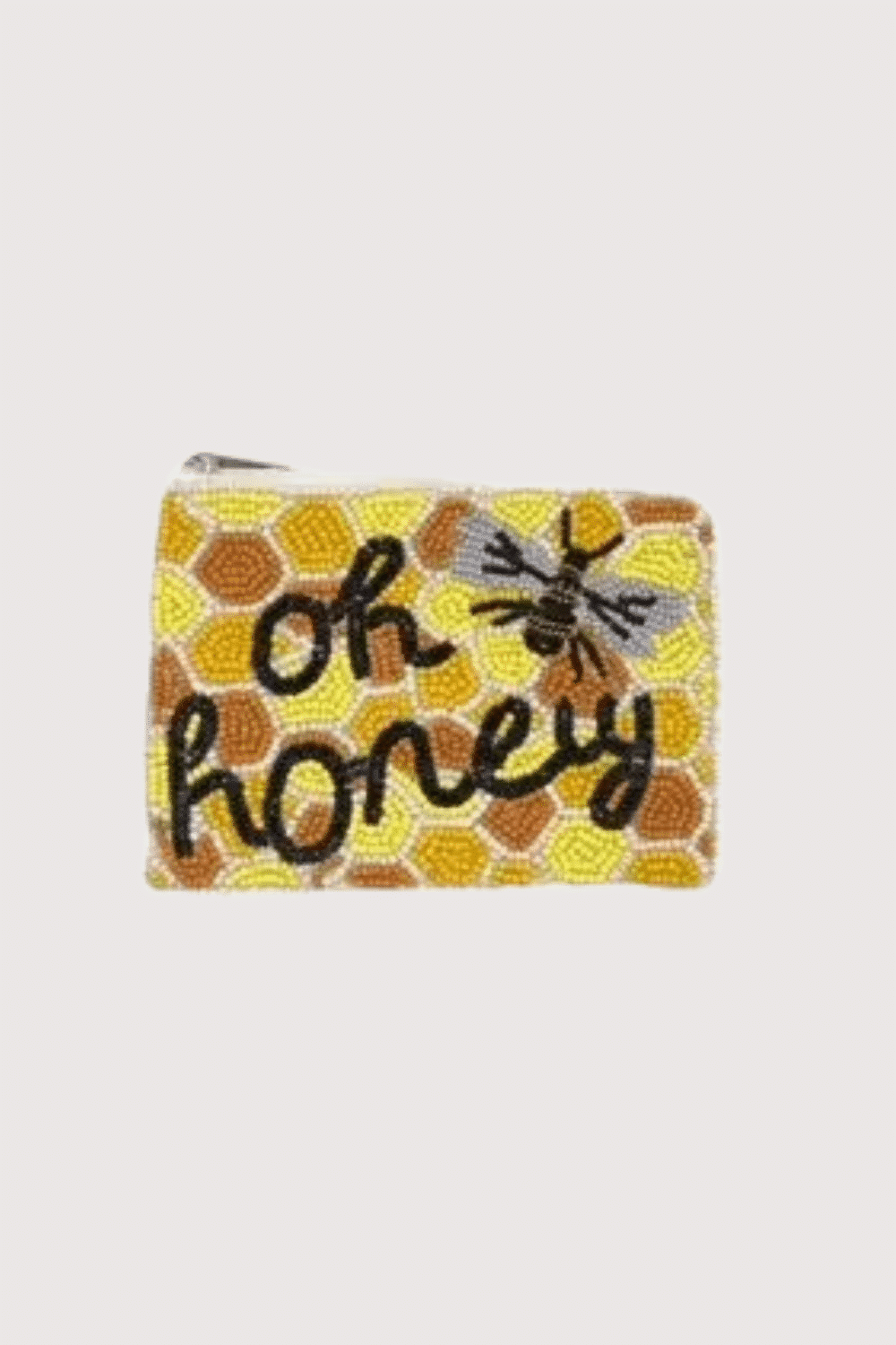 Oh Honey Beaded Mini Pouch