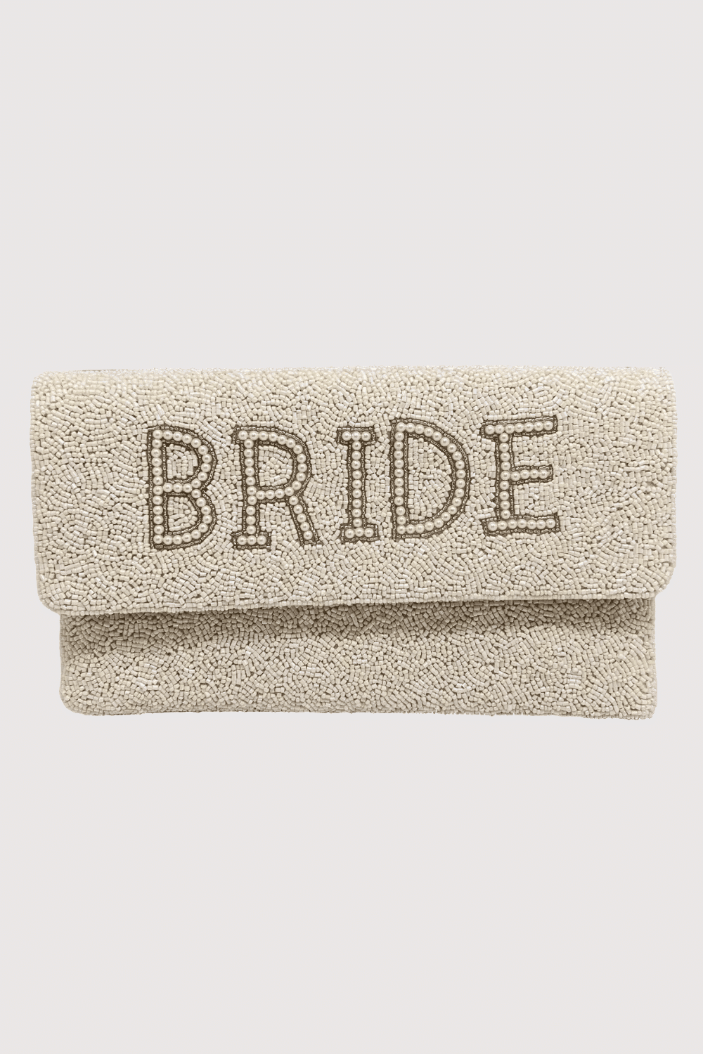 Bride Pearls Beaded Clutch
