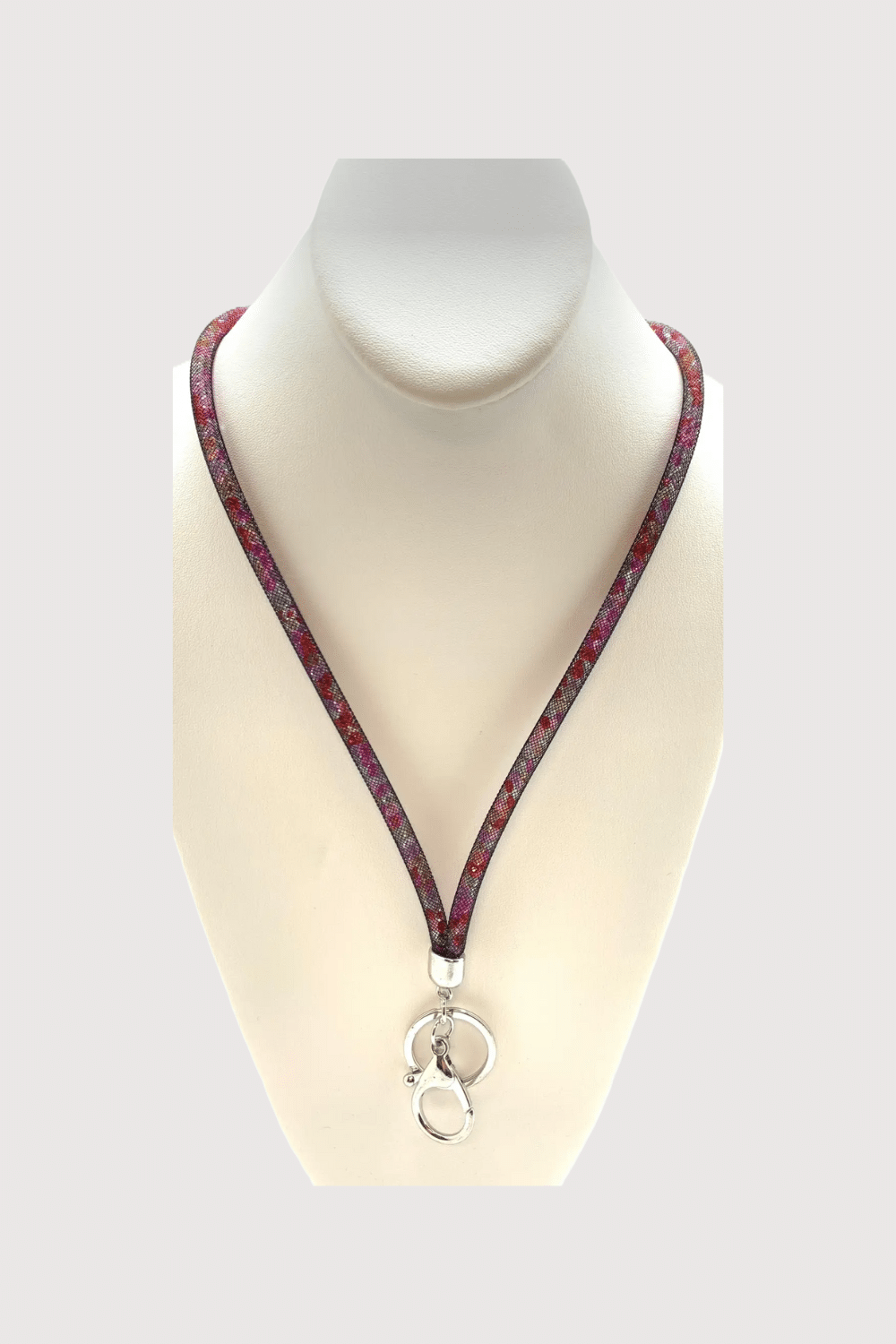 Crystal Mesh Lanyards