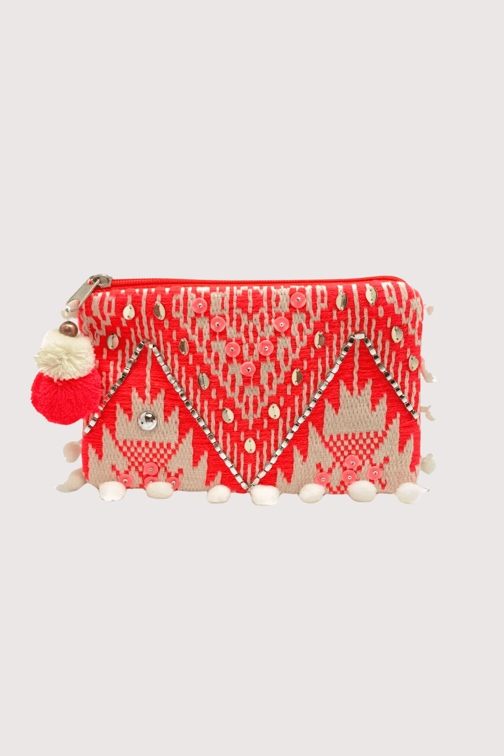 Pizzazz Neon Sequin Women'S Coin Purse