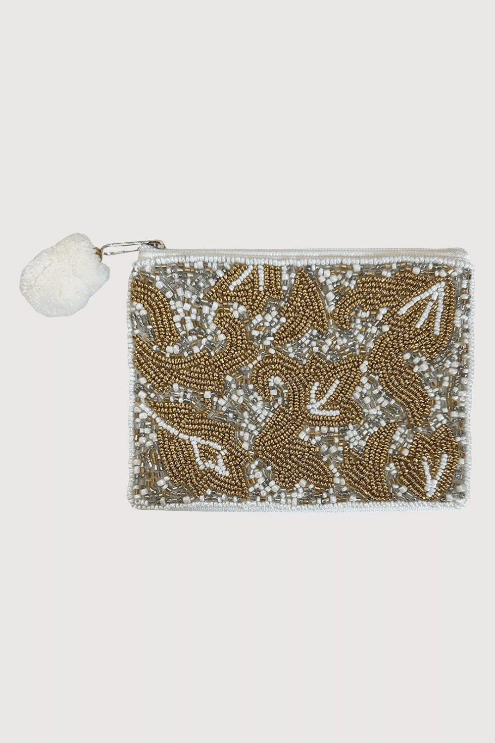 Gold Embellished Coin Pouch