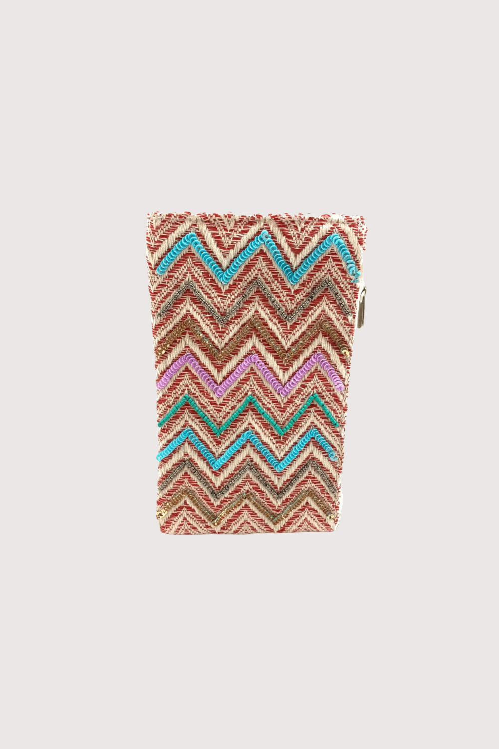 Chevron Glitz Phone Wallet