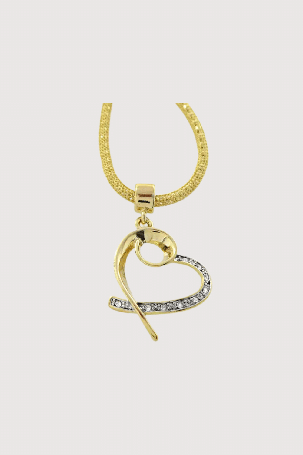 Gold Plated Pendant & Earrings Set