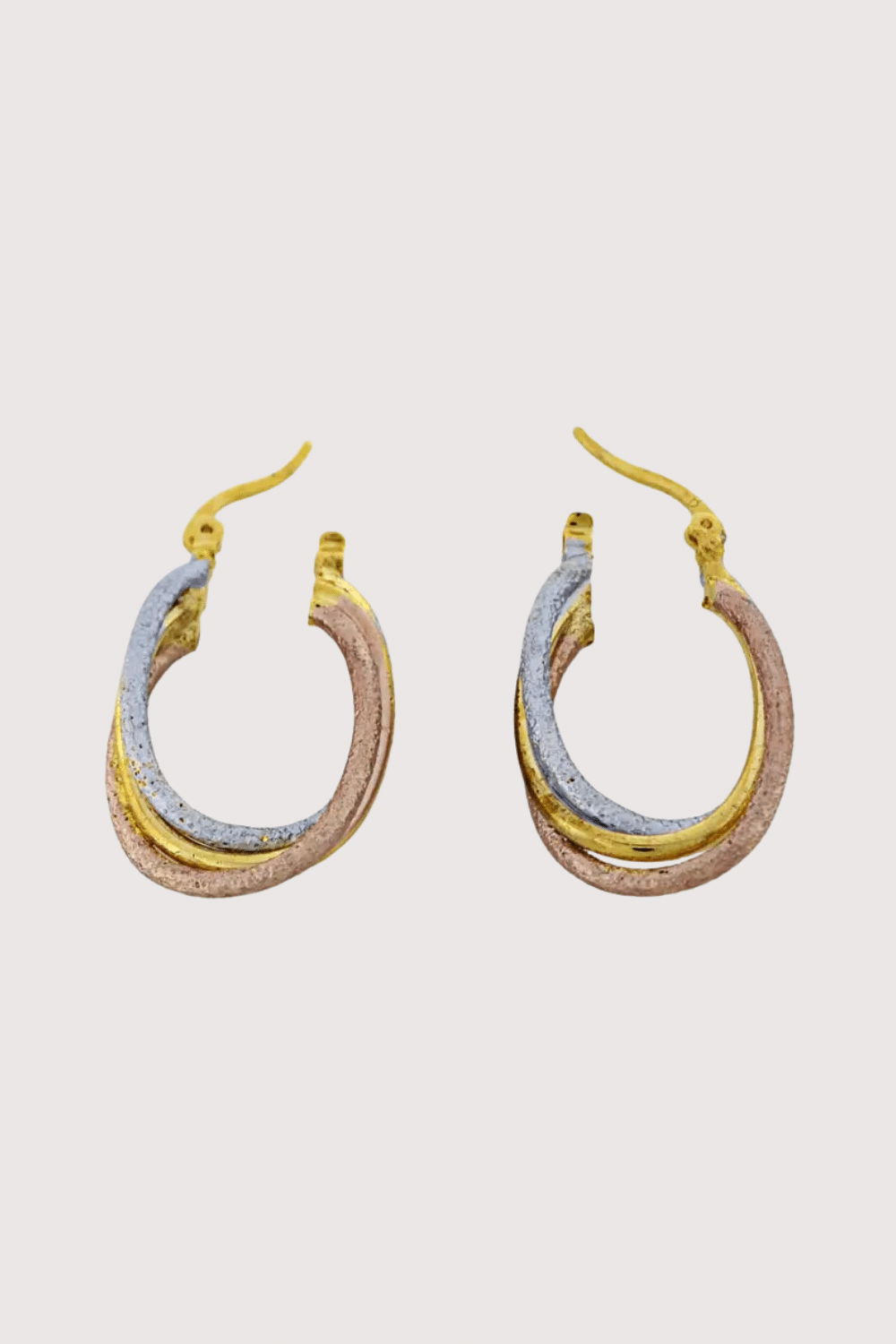 Gold Plated Pendant & Earrings Set