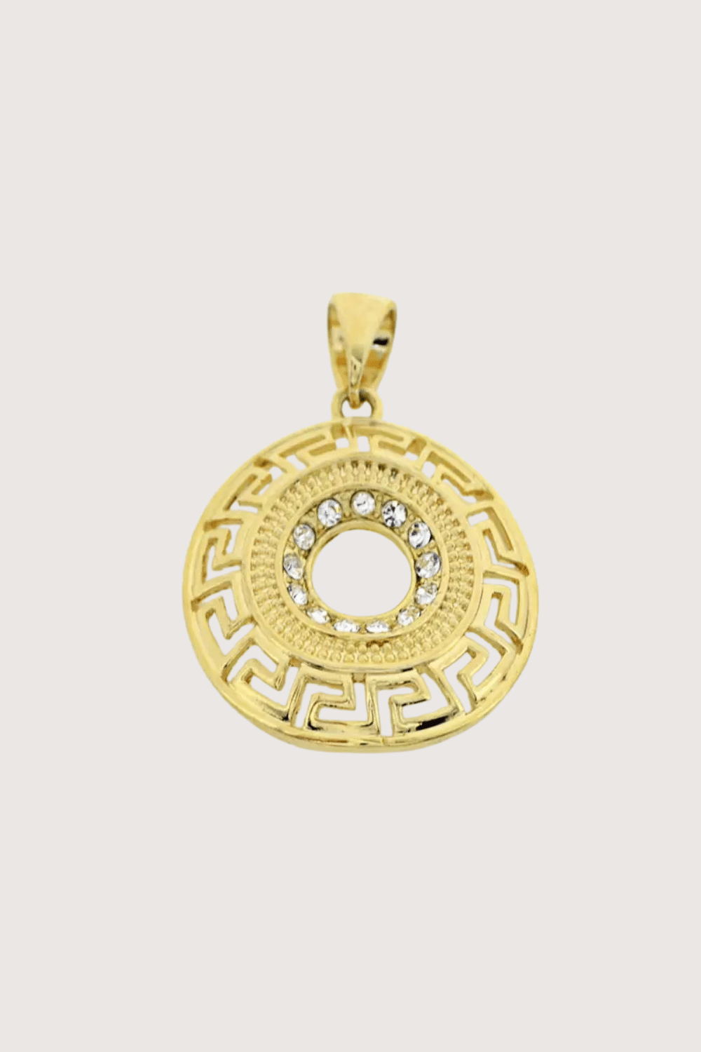 Gold Plated Pendant & Earrings Set