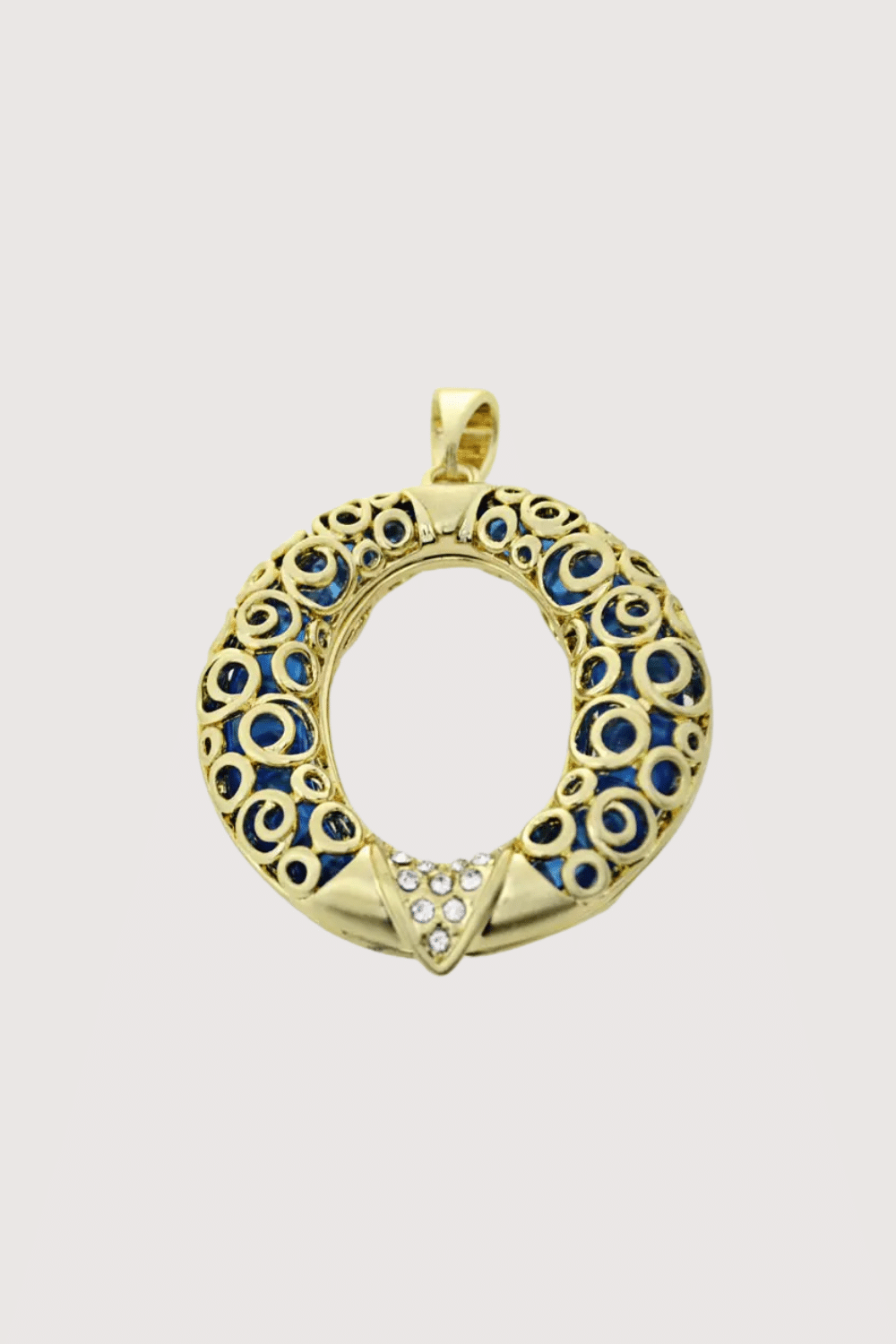 Gold Plated Pendant & Earrings Set