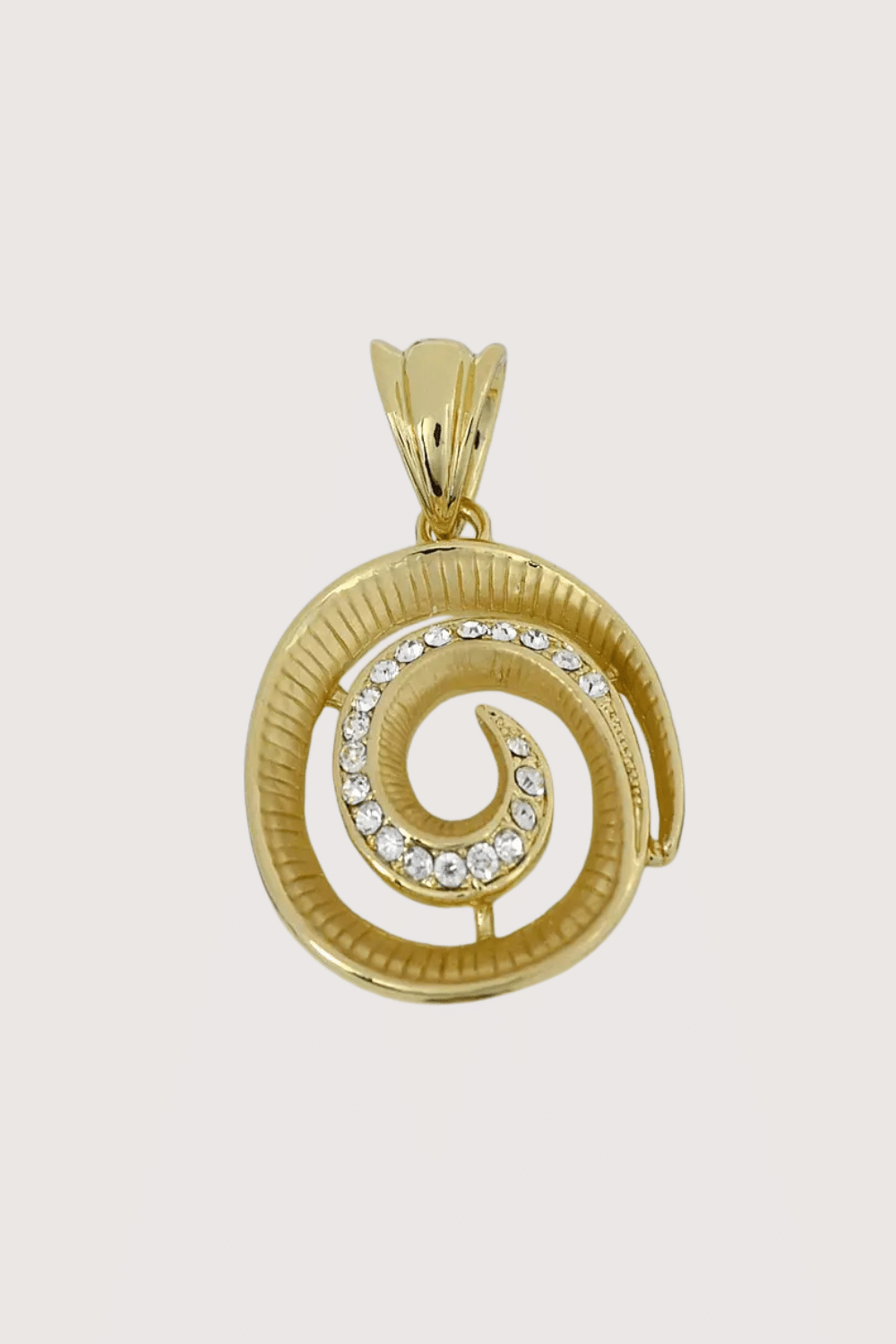 Gold Plated Pendant & Earrings Set