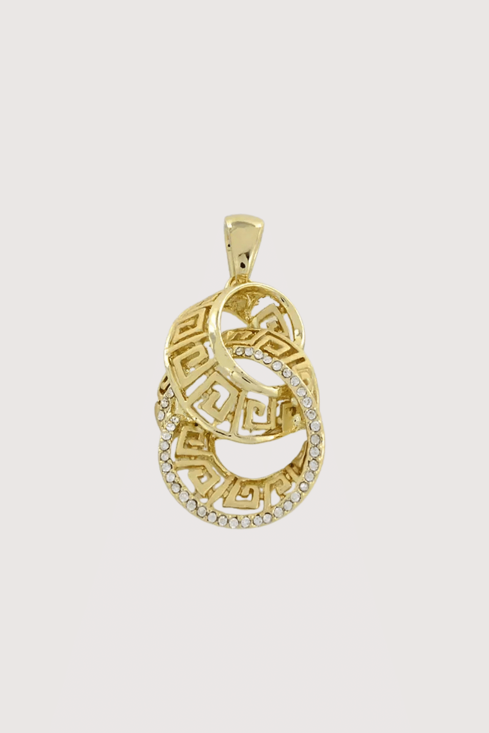 Gold Plated Pendant & Earrings Set