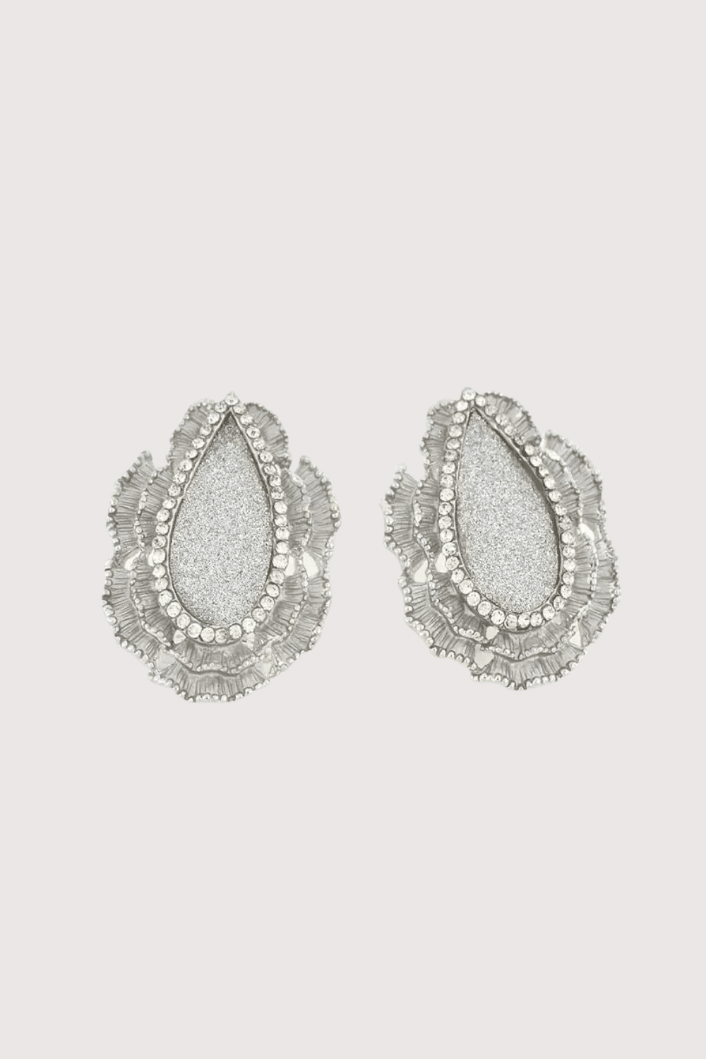 Silver Plated Pendant & Earrings Set