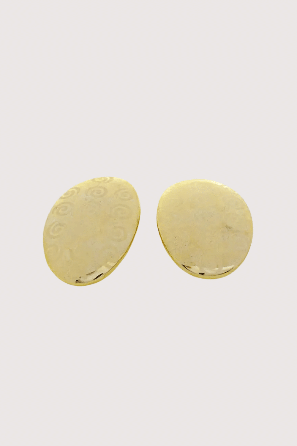 Gold Plated Pendant & Earrings Set