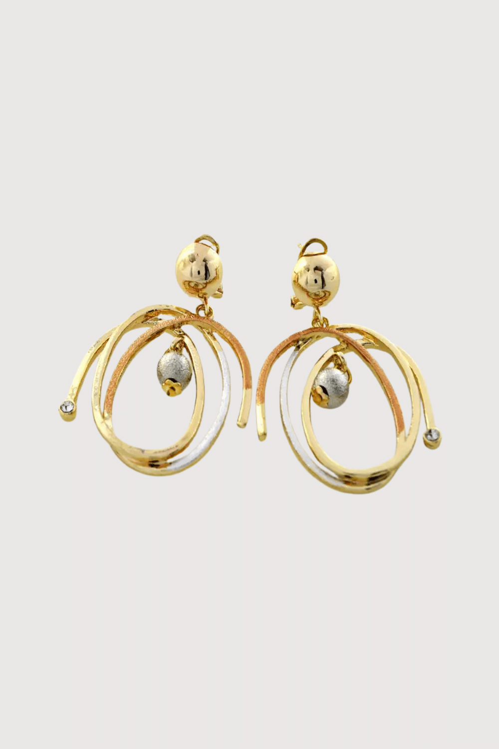 Gold Plated Pendant & Earrings Set