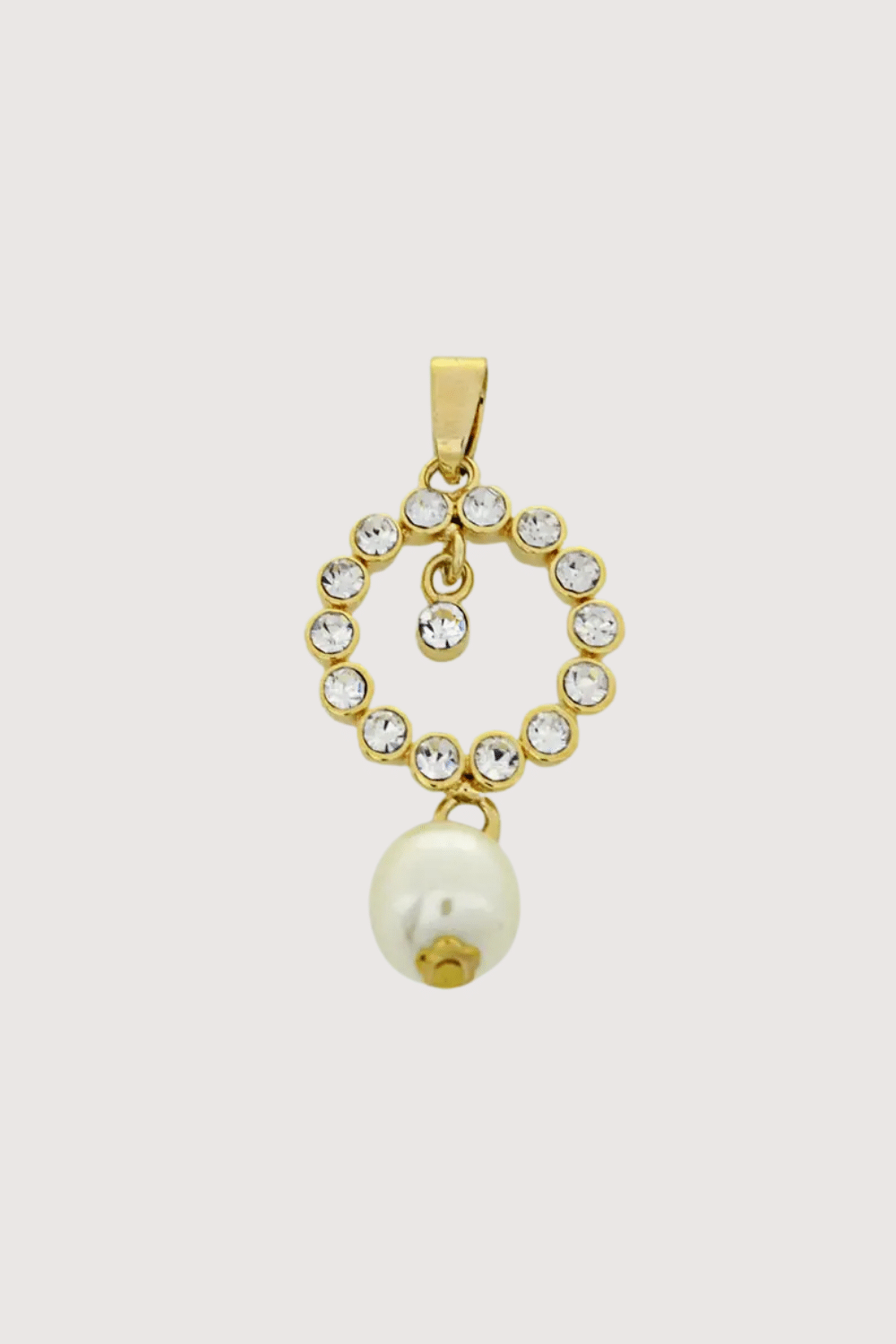 Gold Plated Pendant & Earrings Set