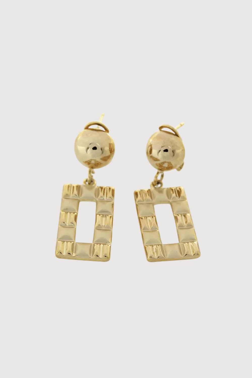 Gold Plated Pendant & Earrings Set