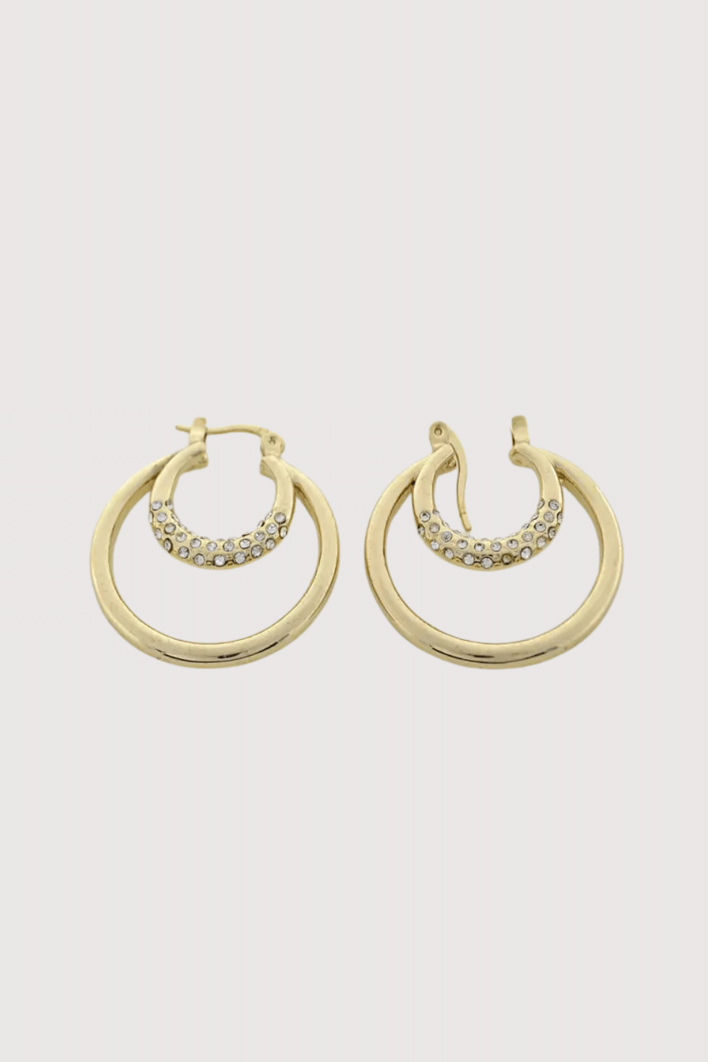 Gold Plated Pendant & Earrings Set