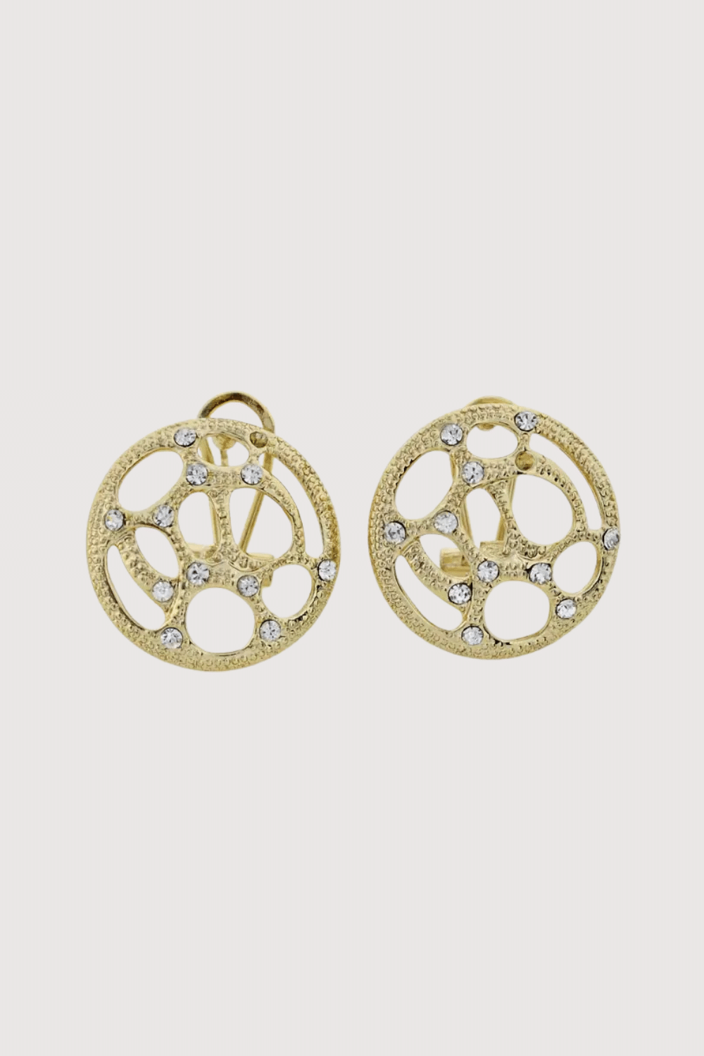 Gold Plated Pendant & Earrings Set