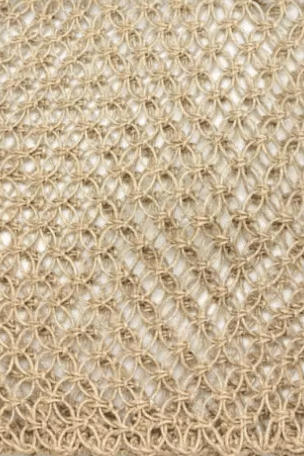 Brown And Navy Woven Tote