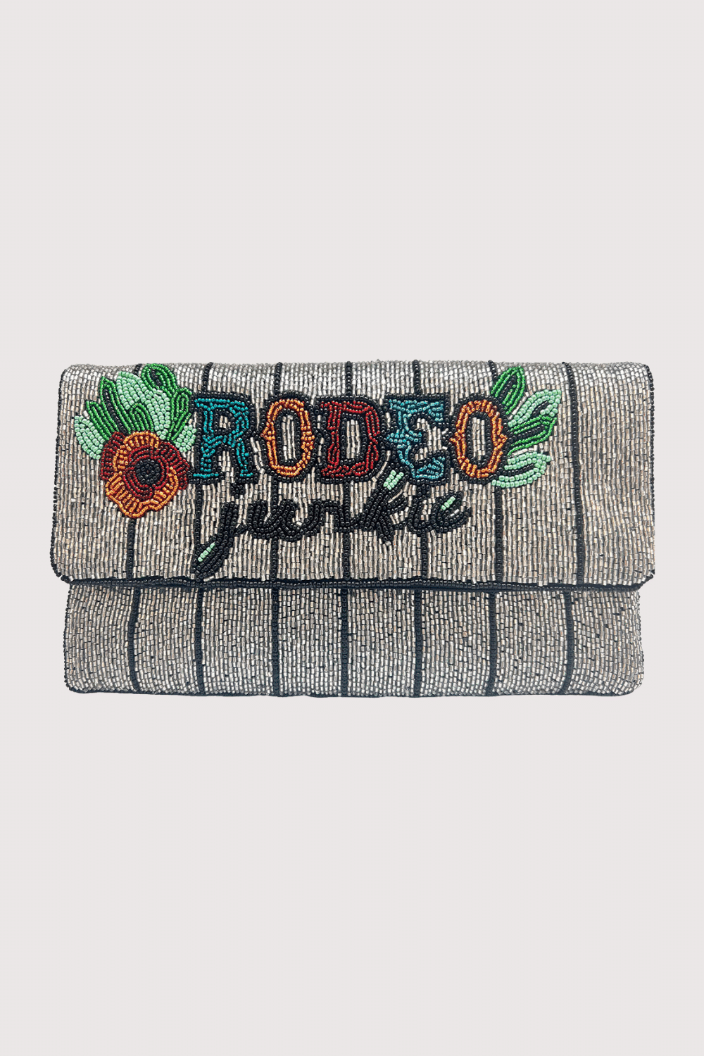 Rodeo Junkie Beaded Clutch