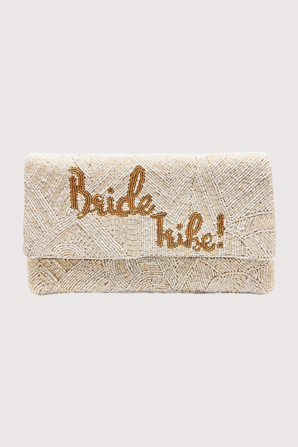Bride Tribe Beaded Clutch