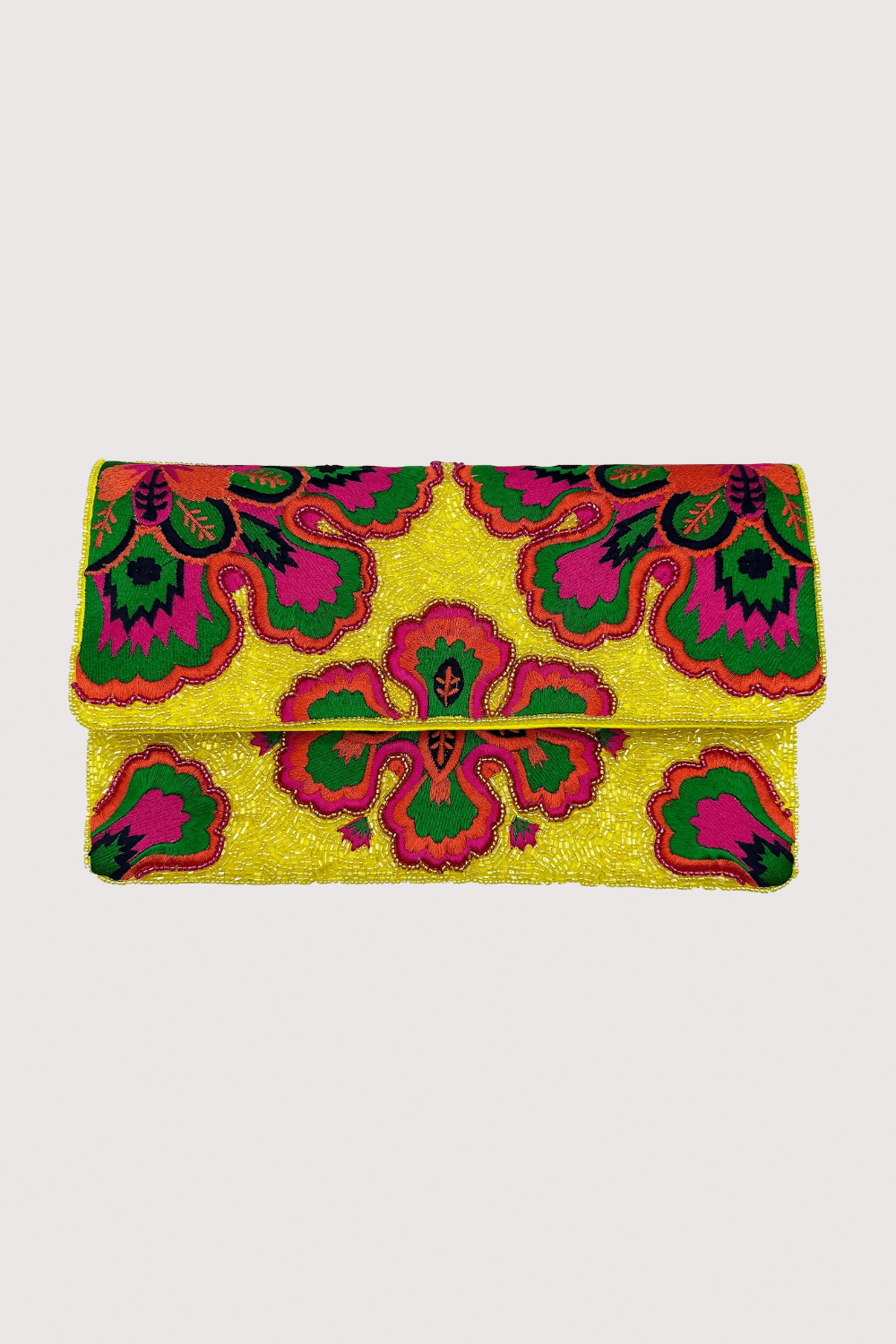 Festive Royalty Beaded Clutch