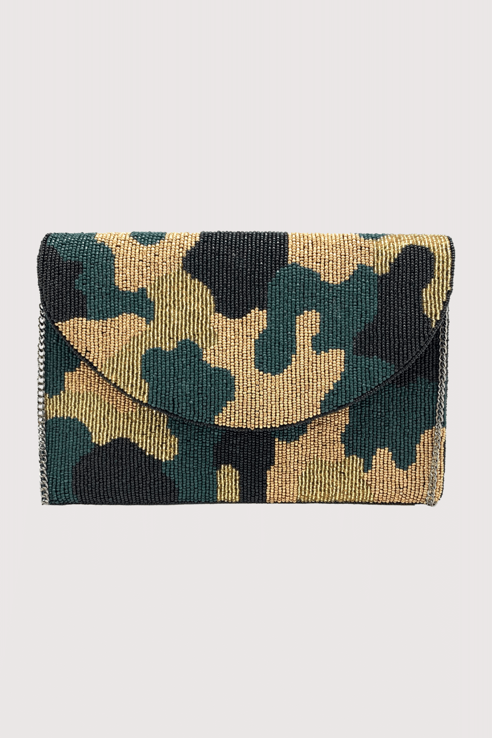 Camo Print Clutch