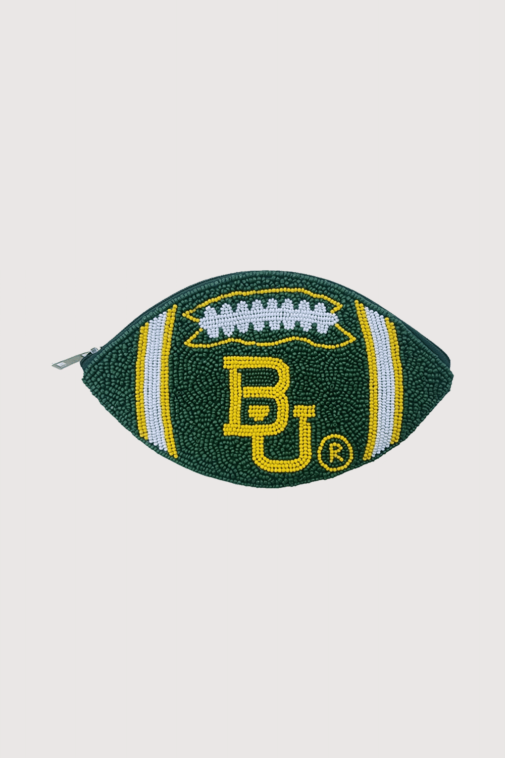 Baylor University Football Beaded Pouch