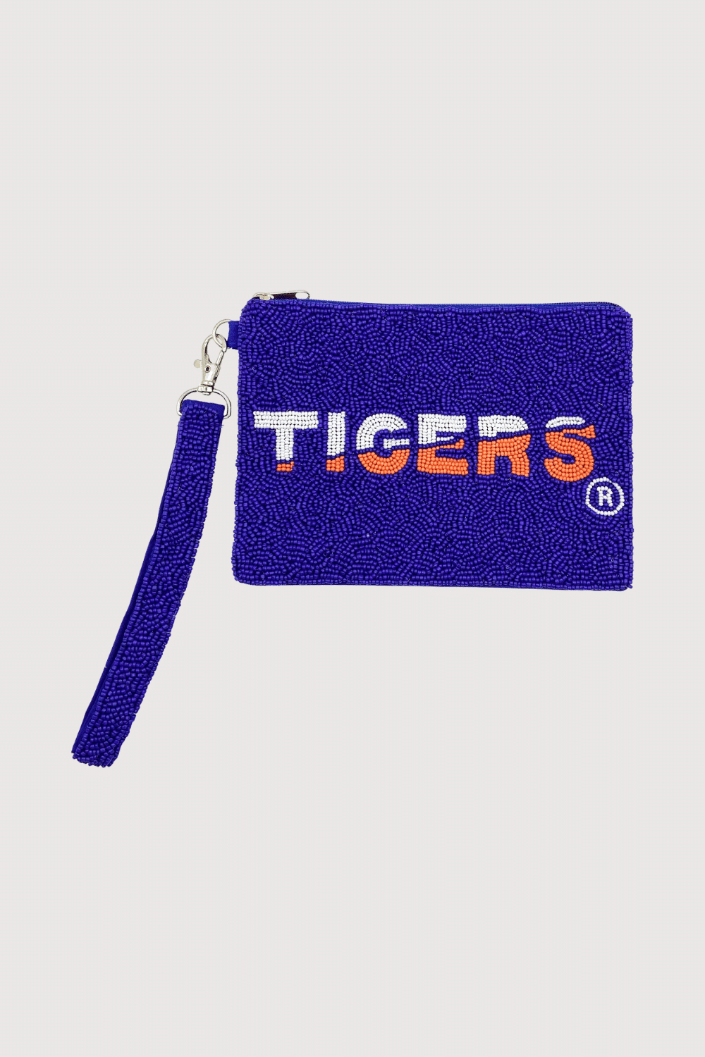 Tigers Beaded Wristlet