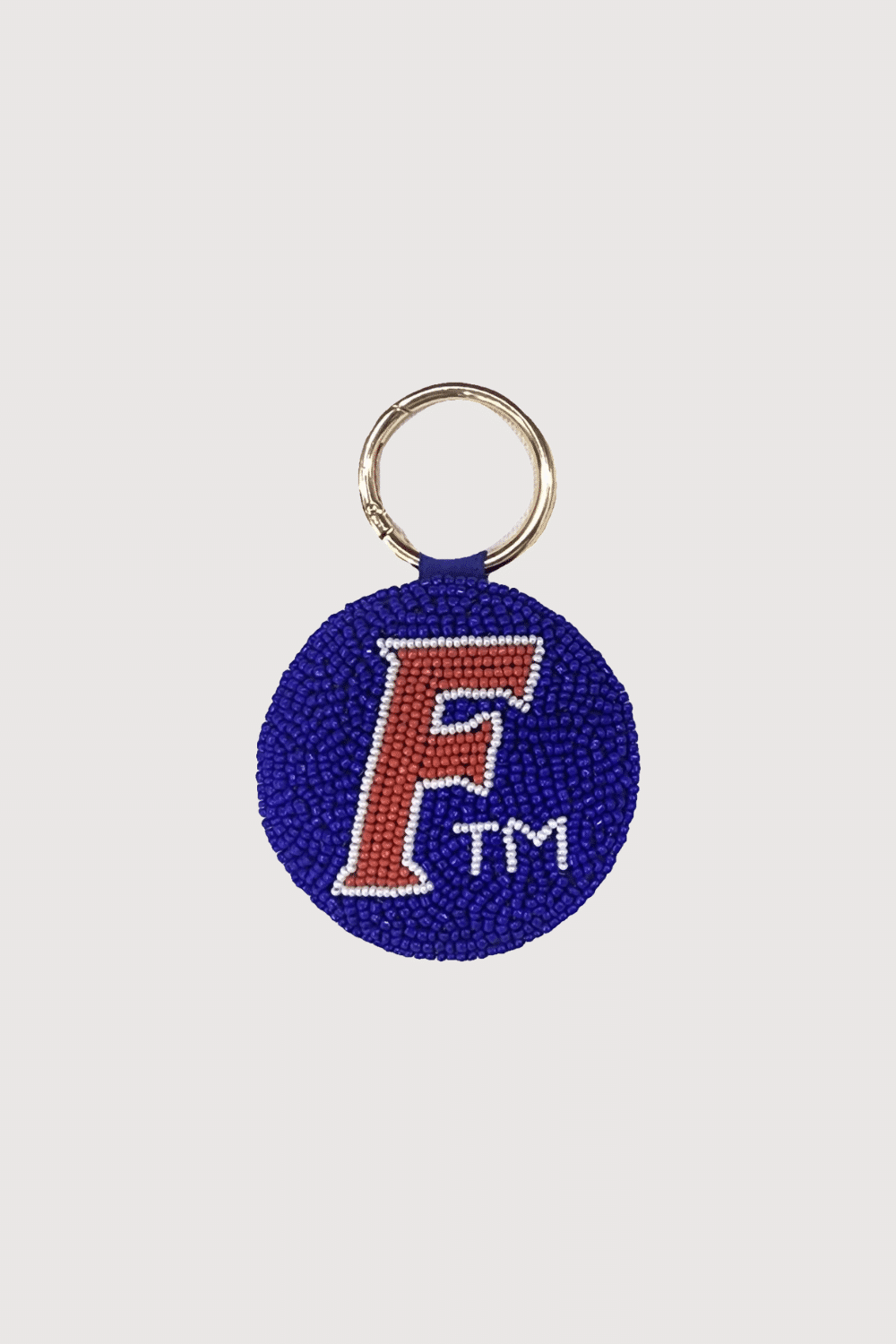 Florida Gators Beaded Keychain