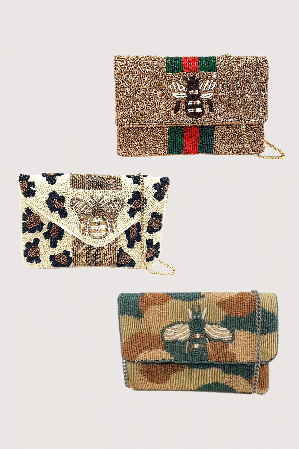 Set Of 3 Mini Clutches