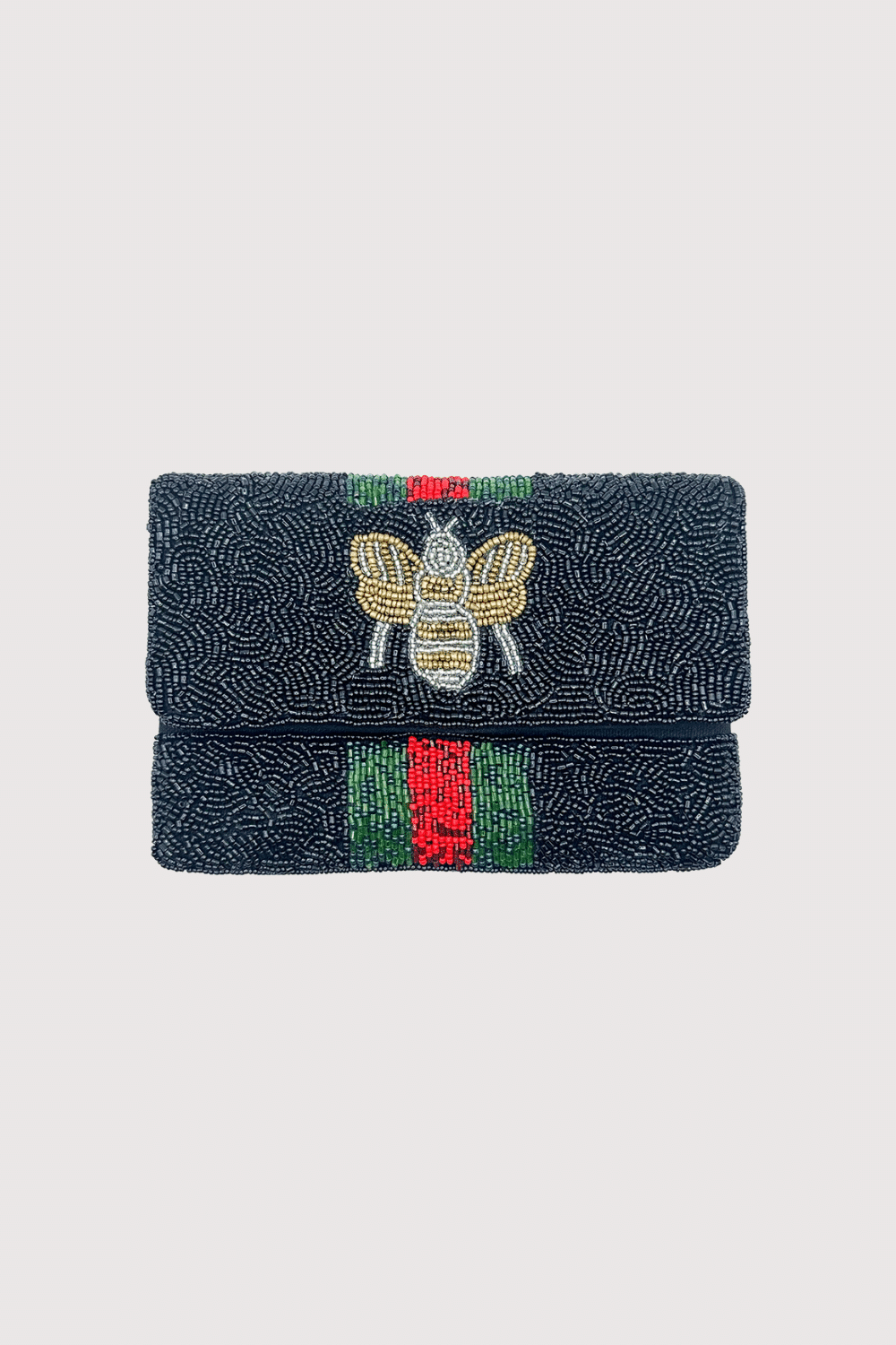 Bee You Black Mini Clutch