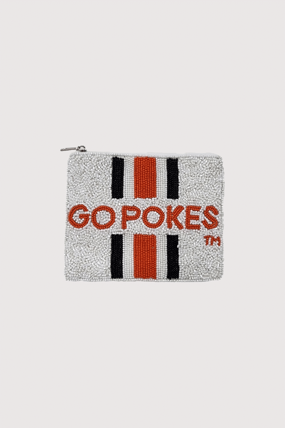 Go Pokes Beaded Pouch