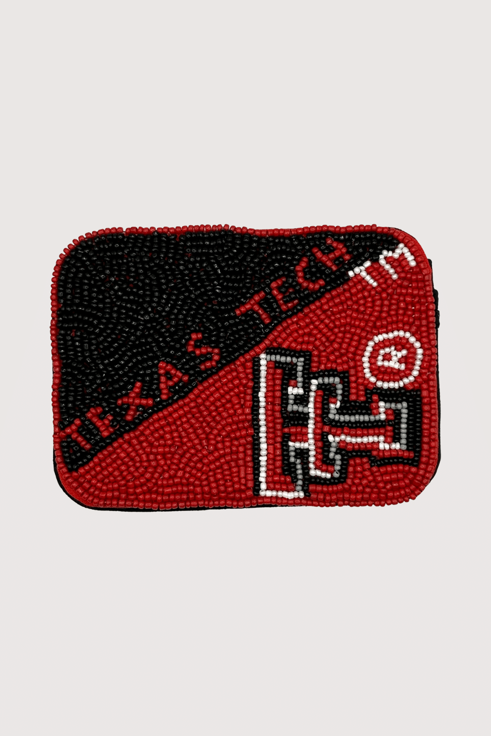 Texas Tech Beaded Card Holder
