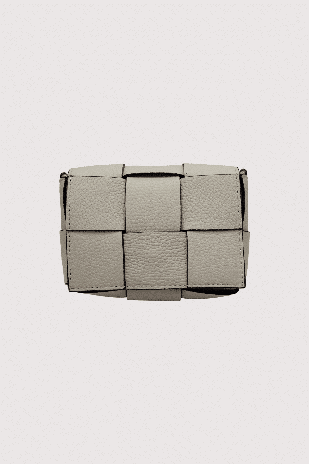 Italian Mini Leather Interwoven Shoulder Bag