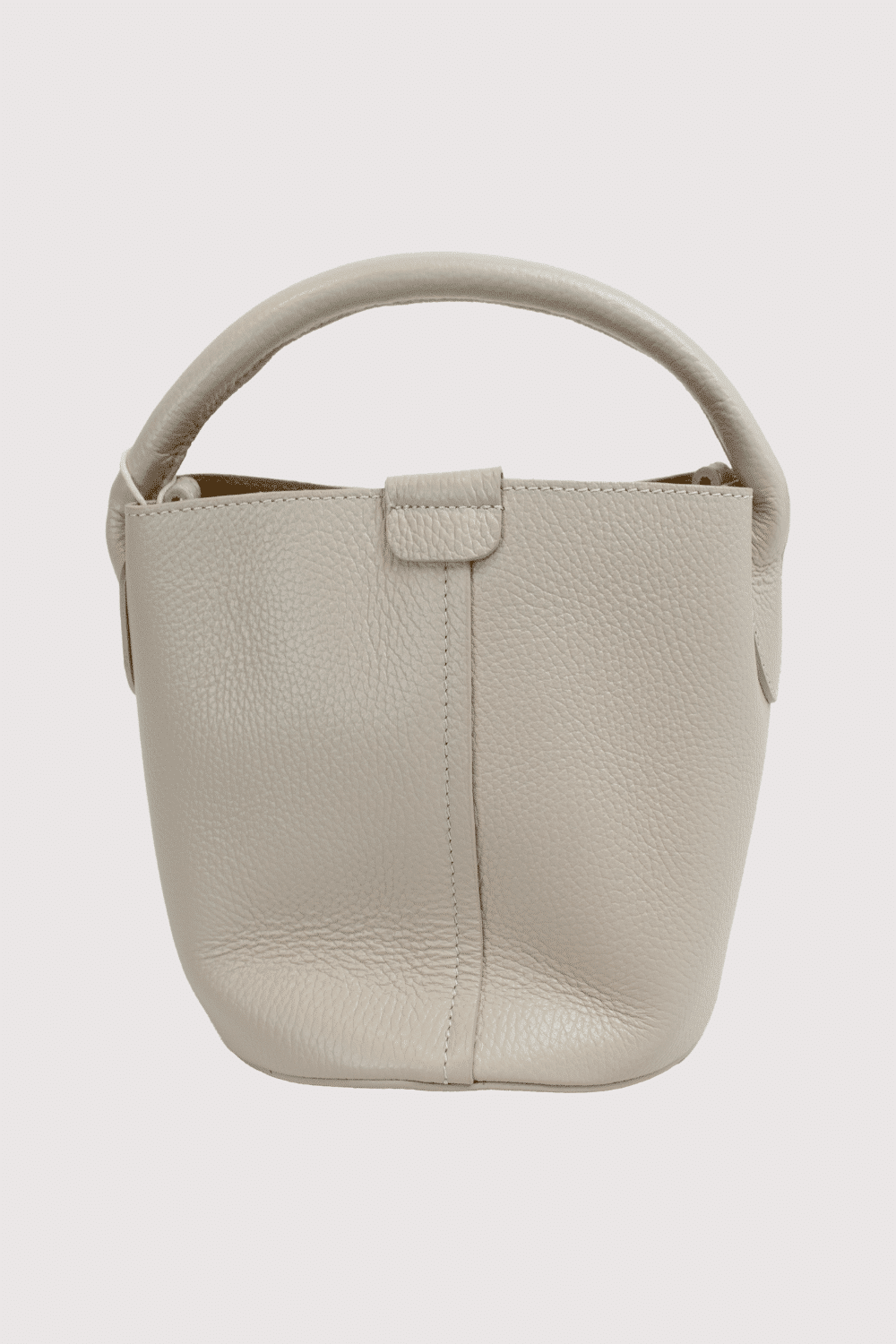 Italian Leather Bucket Bag